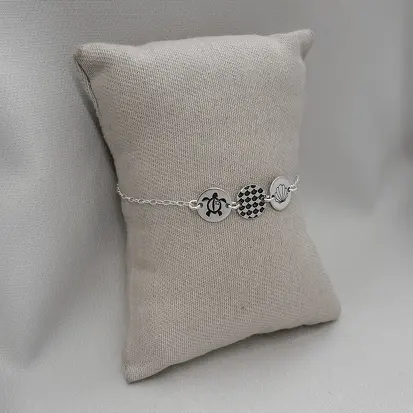 PULSEIRA TARTARUGA CONCHA ESCAMAS
